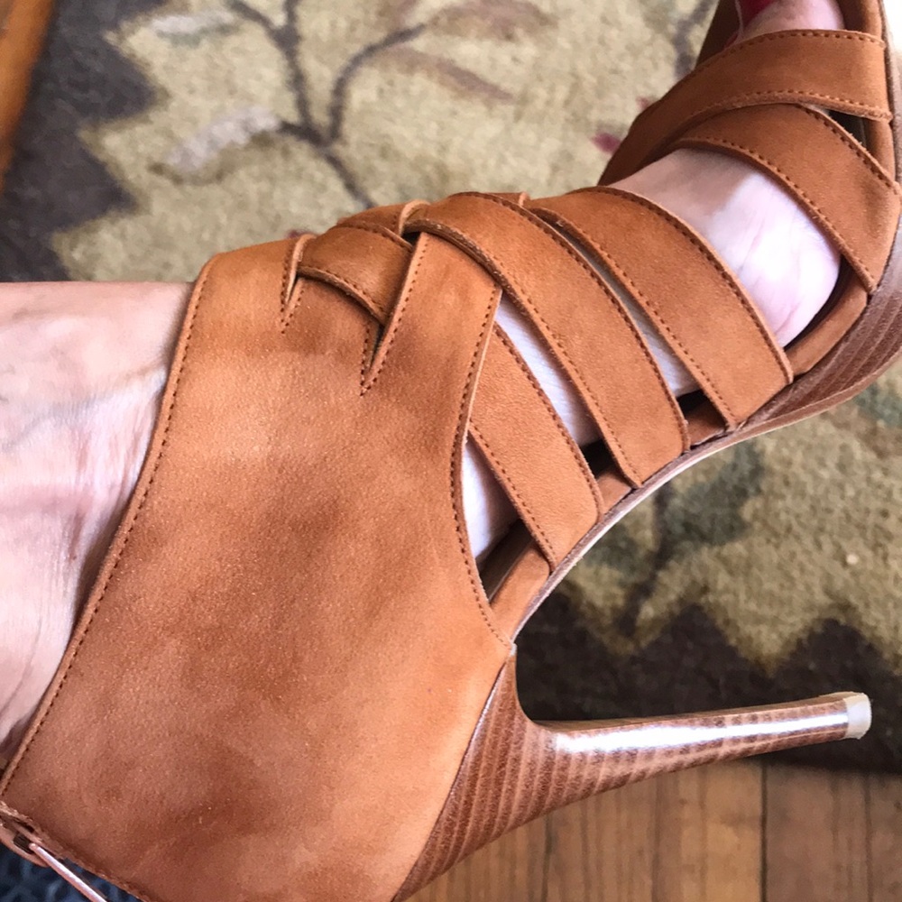 Stuart Weitzman suede high heels